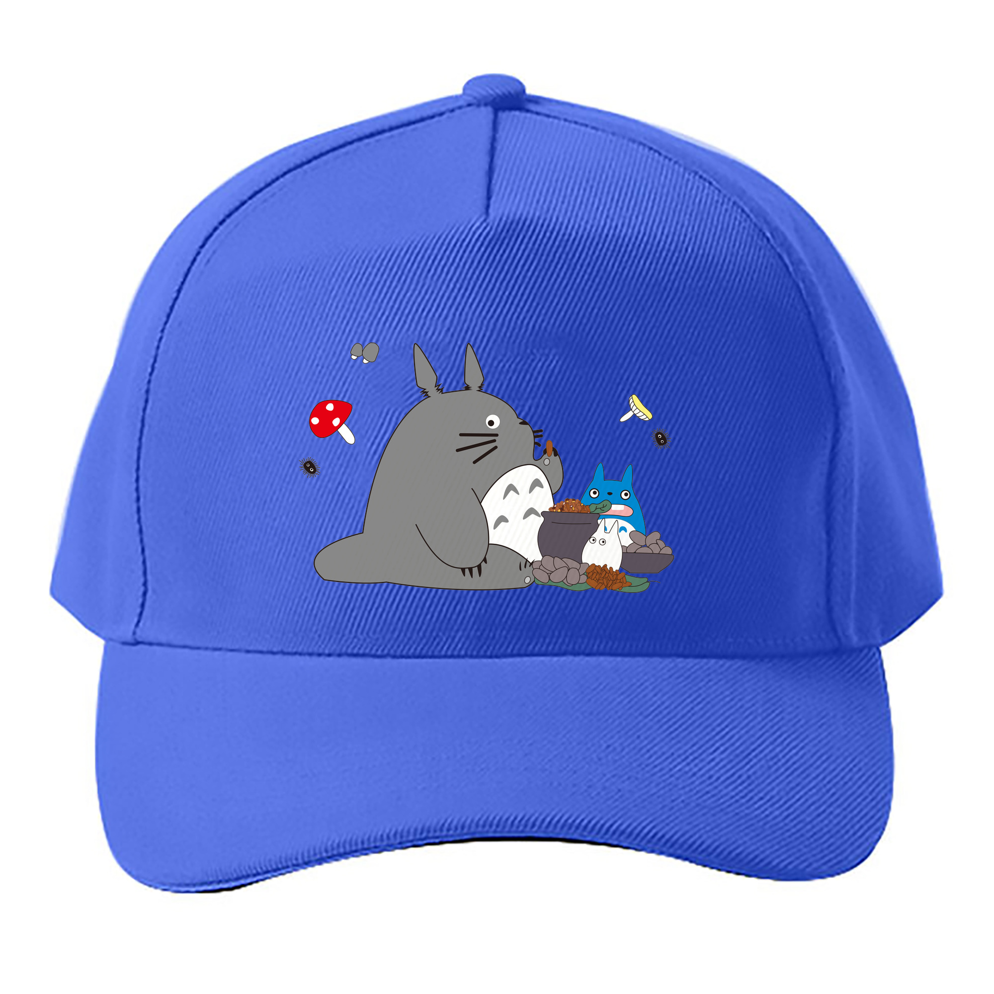（画像用） となりのトトロ 草壁メイ 草壁サツキ My Neighbor Totoro Satsuki Kusakabe Mei Kusakabe ベースボールキャップ 綿100％ 男女兼用 帽子 スポーツ